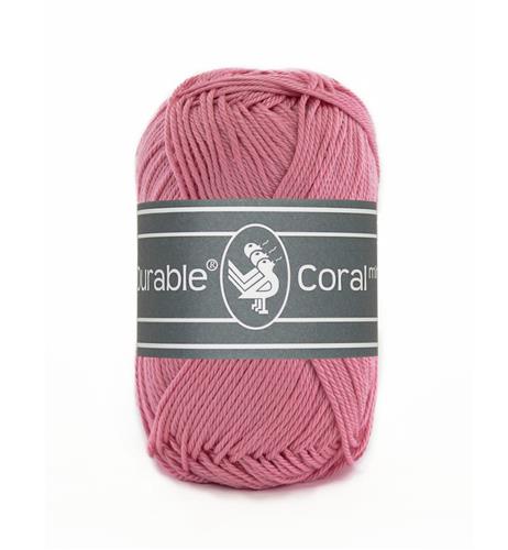 Durable Coral Mini haakkatoen 20 gram - Raspberry (228)