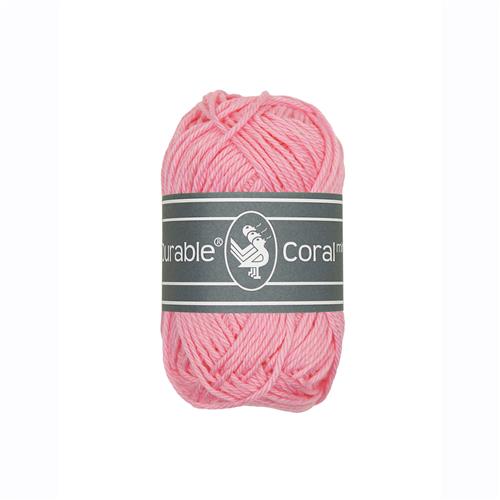 Durable Coral Mini haakkatoen 20 gram - Pink (232)