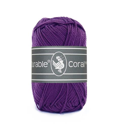 Durable Coral Mini haakkatoen 20 gram - Violet (271)