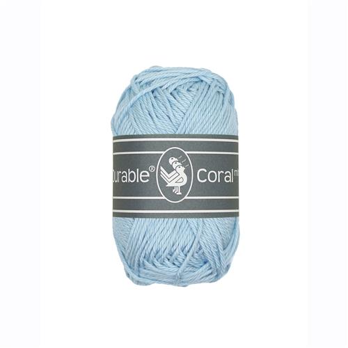 Durable Coral Mini haakkatoen 20 gram - Light Blue (282)
