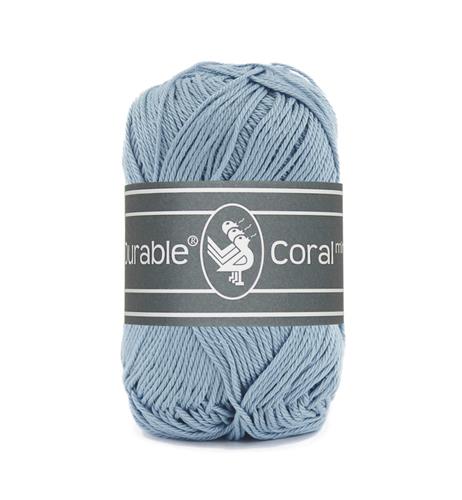 Durable Coral Mini haakkatoen 20 gram - Blue Grey (289)