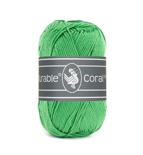 Durable Coral Mini haakkatoen 20 gram - Golf Green (304)