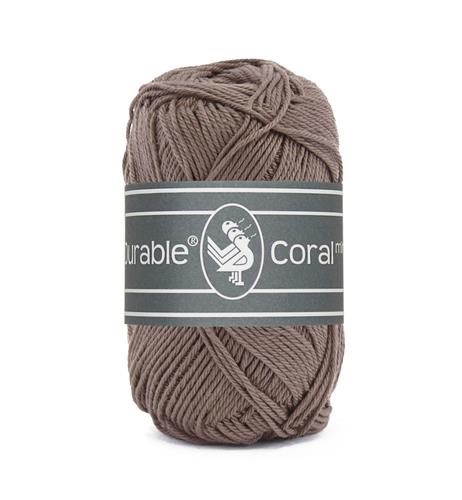 Durable Coral Mini haakkatoen 20 gram - Warm Taupe (343)