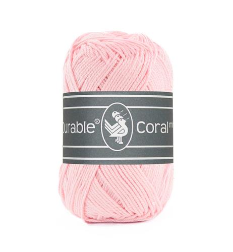 Durable Coral Mini haakkatoen 20 gram - Rosa (386)