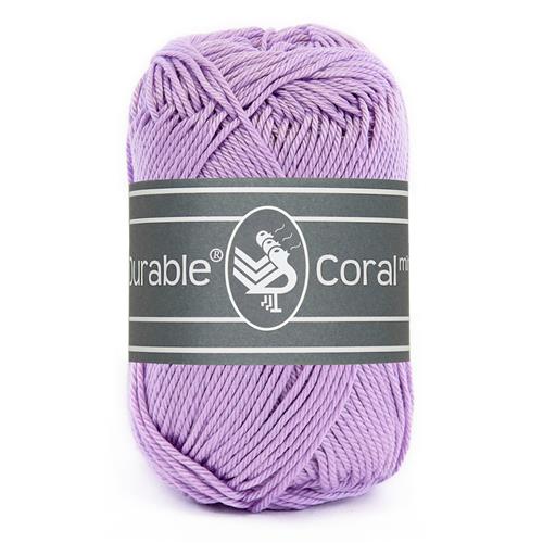Durable Coral Mini haakkatoen 20 gram - Lavender (396)