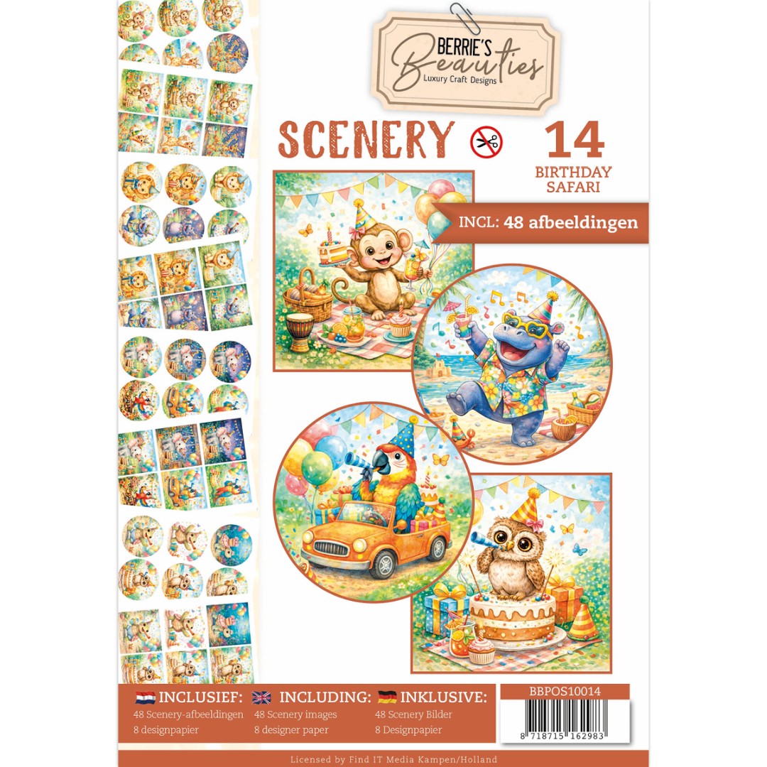 Push-Out Book Scenery 14