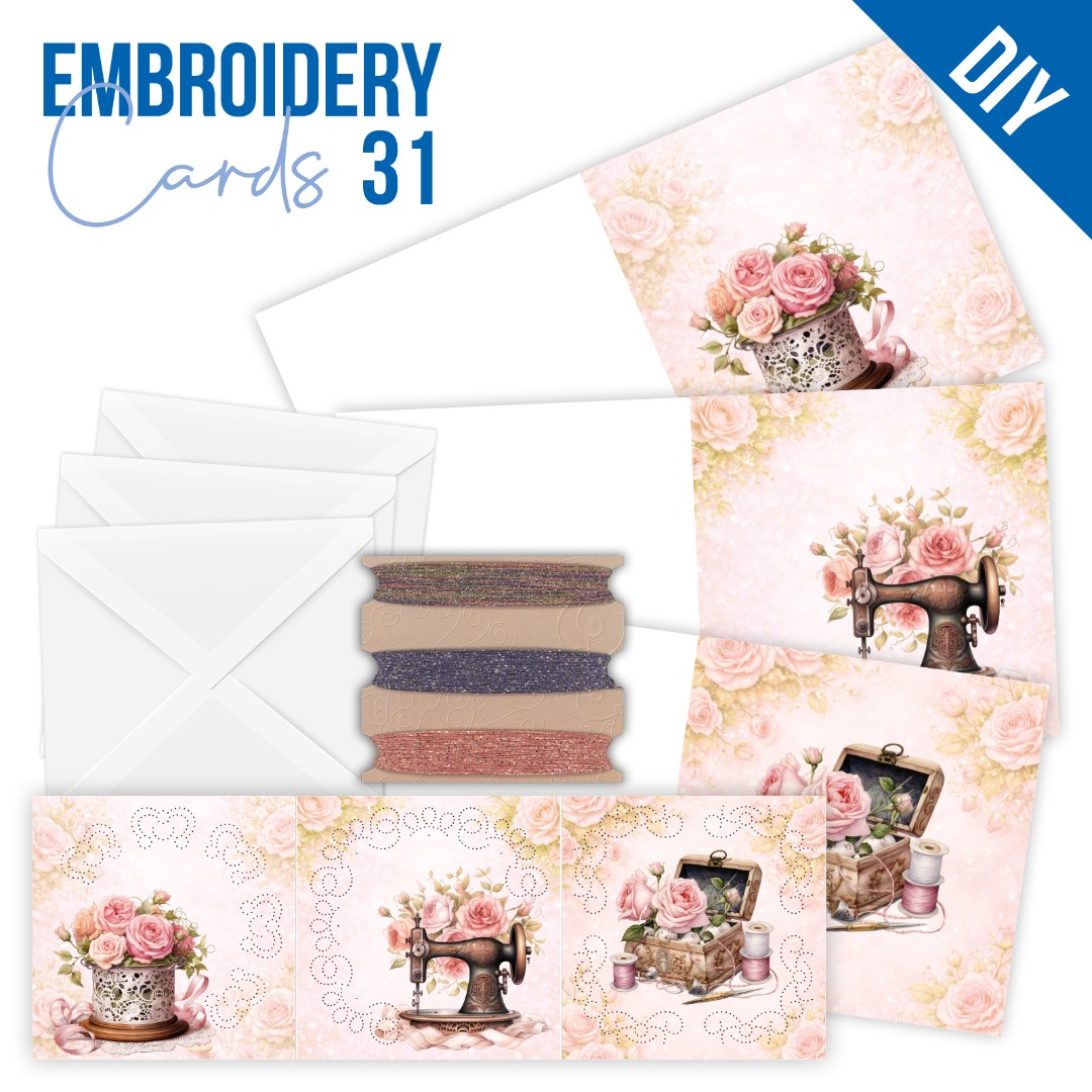Stitch and Do PP cards 31 - Vintage Sewing