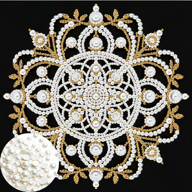 Parel Schilderij Mandala
