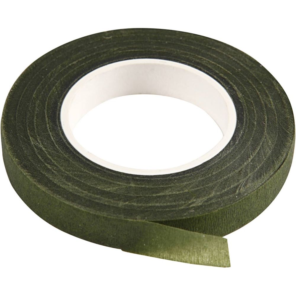 Floral Tape Donker groen