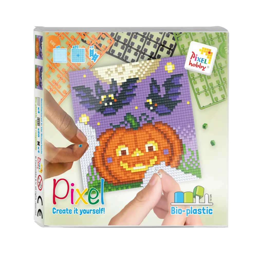 Pixel Set - Halloween - Pompoen