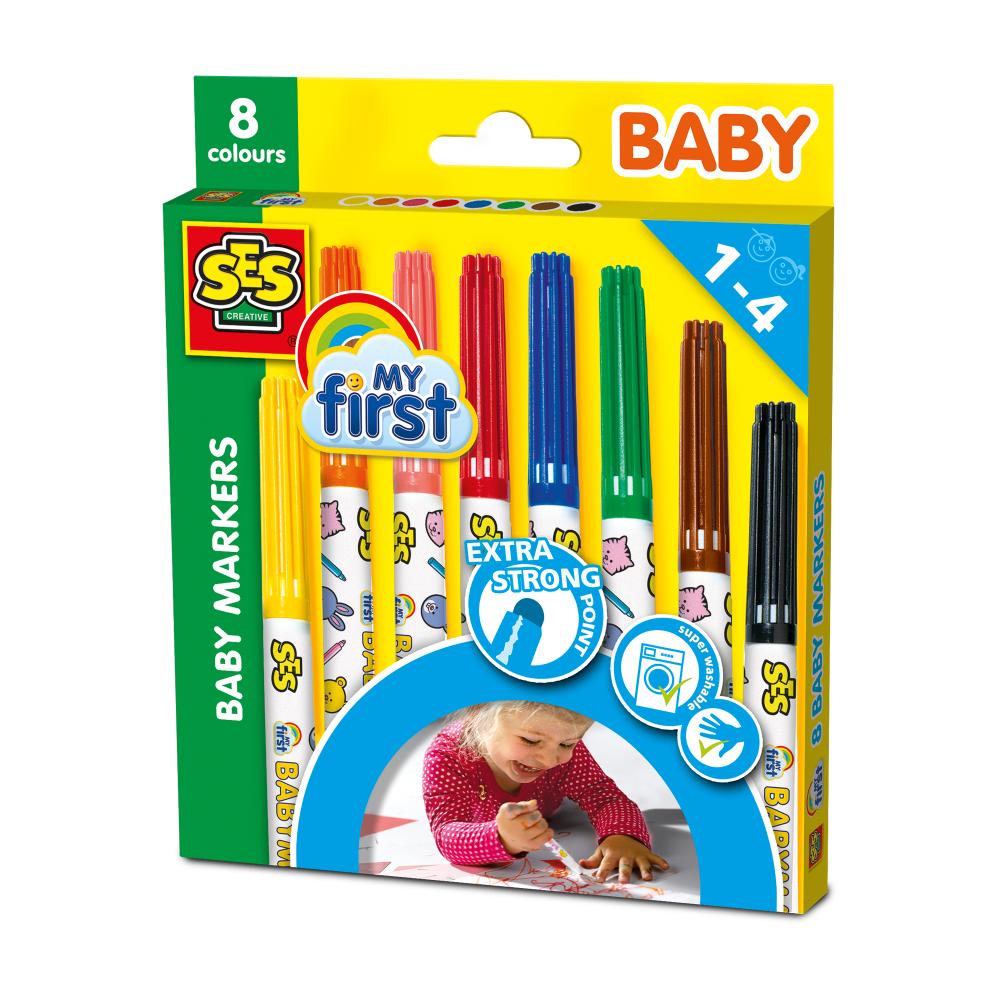 My first – Baby markers 8 kleuren