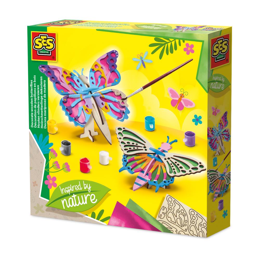 Houten vlinders versieren – Inspired by nature
